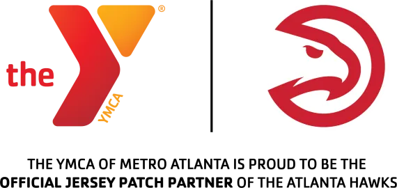 YMCA of Metro Atlanta and Atlanta Hawks logo