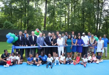 Peach Bowl Sports Court at Andrew & Walter Young Family YMCA 
