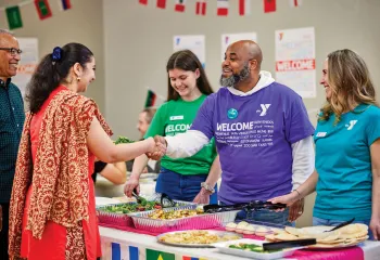 Y Staff during Welcoming Week 