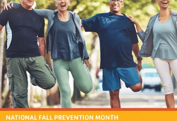 fall prevention month social graphic