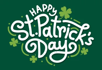 happy st. patricks day graphic
