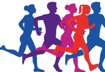 people running 