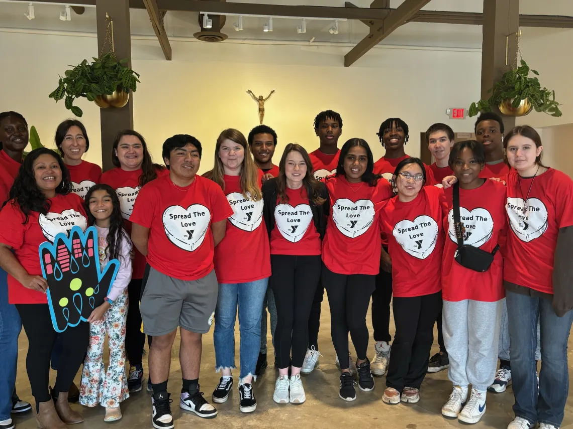 Cowart Family YMCA teen leaders club