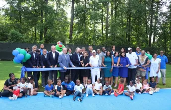 Peach Bowl Sports Court at Andrew & Walter Young Family YMCA 